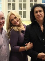 Shannon Tweed and Gene Simmons and Leslie Bland